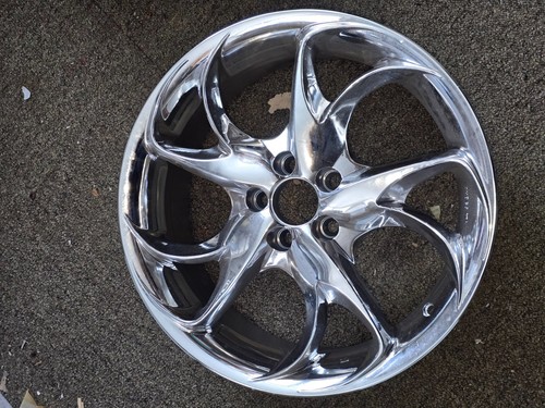 Jante aluminium chromé 17x7 - aluminium,